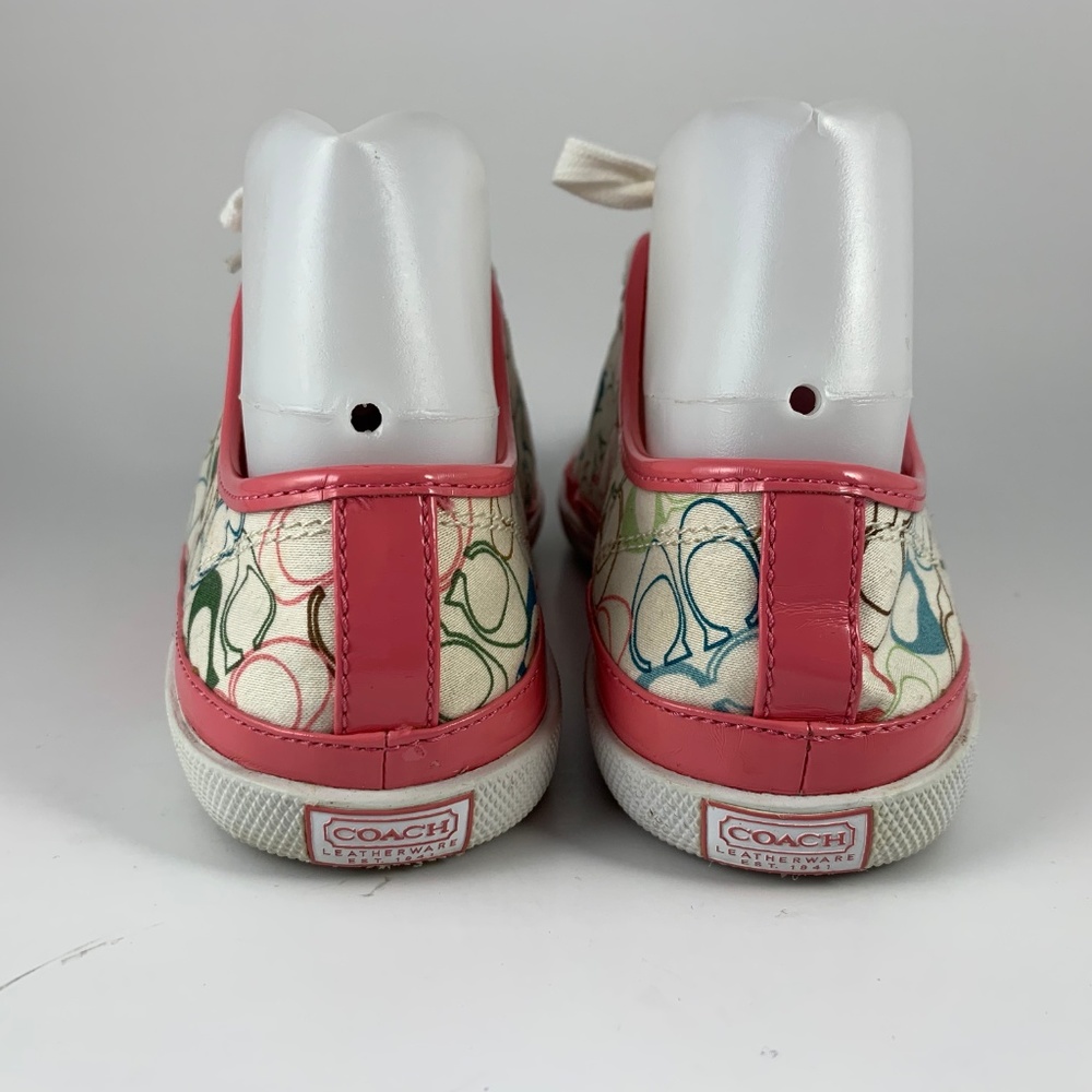 Coach ETTA Multicolor Tennis Shoes Sneakers Size 7 - Picture 4 of 6